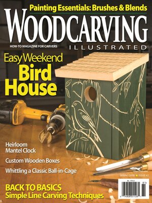 cover image of Woodcarving Illustrated Issue 42 Spring 2008